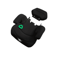 Автокресло Martin noir Right Fix Elite Black (бустер со спинкой, с Isofix)