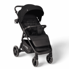 Коляска детская прогулочная BubaGo BASS Light Black черный BG 137-5