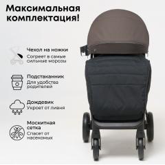 Коляска детская прогулочная BubaGo BASS Light Brownn Коричневый BG 131-7