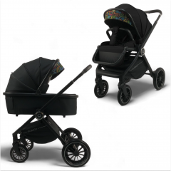 Детская коляска Bubago BLOOM 2in1 BG 134-1 Черный