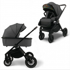 Детская коляска Bubago BLOOM 2in1 BG 134-2 Серый