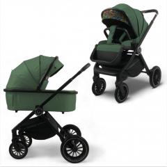 Детская коляска Bubago BLOOM 2in1 BG 134-3 Зеленый