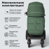 Коляска детская прогулочная BubaGo BASS Green Зеленый BG 132-AL-2 (облегченная рама, алюминий)
