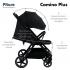 Коляска прогулочная Pituso Camino Plus Q-5 Black (+ чехол на ножки) Черный