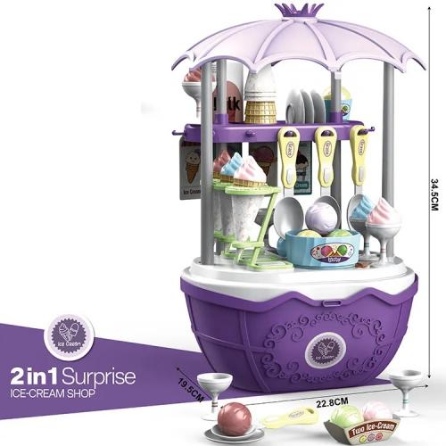 Игровой набор Pituso Фабрика мороженого в корзине HW20061238