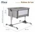 Колыбель PITUSO Kalma de Lux AP806 Grey/Серый