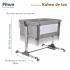 Колыбель PITUSO Kalma de Lux AP806 Grey/Серый