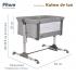 Колыбель PITUSO Kalma de Lux AP806 Grey/Серый