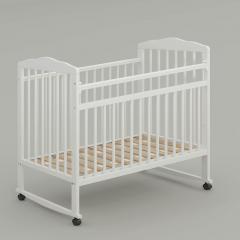Кроватка детская Giovanni Comfort (белый) колесо-качалка (Джованни)