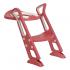 Сиденье для унитаза с лесенкой и ручками Pituso FG578-Red (Коралл)