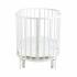 Кроватка СКВ 106001 Fiesta  (универсальный маятник) белая