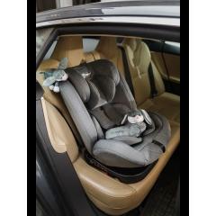 Автокресло Martin noir ProFit Mouse Grey Isofix (поворот на 360) (с зайчиком) Графит