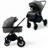 Детская коляска Bubago BLOOM 3in1 BG 152-3 Темно серый