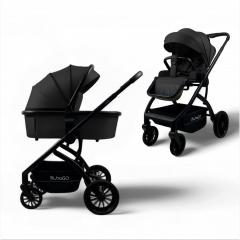 Детская коляска Bubago LOTTA 3in1 арт. BG 150-1 Черный