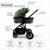 Детская коляска Bubago LOTTA 3in1 арт. BG 150-4 зеленый