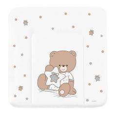 Матрасик для пеленания Globex 75 х 72см ЛЮКС Мишка со звездой (арт.4208)