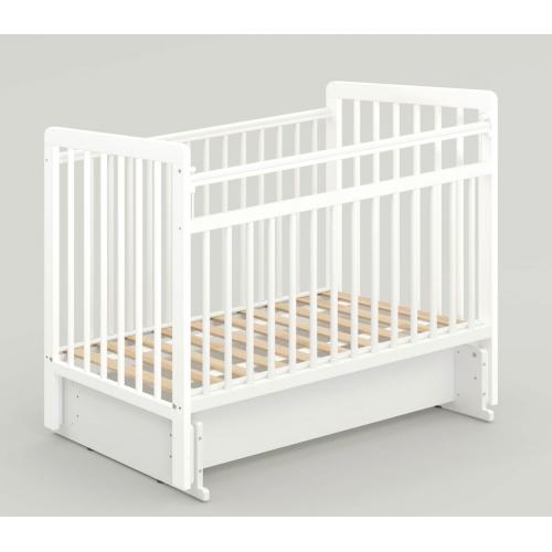 Кроватка Giovanni Euro (белый) маятник без ящика (Джованни)