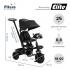 Велосипед трехколесный Pituso Elite Black/Черный (10"/8") JY-T07B-Black