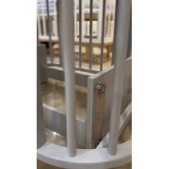 Кроватка PITUSO Asti J 511 Серый-Белый 5/1 маятник