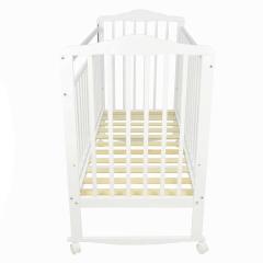Кроватка PITUSO Marsel 3150511 Белый Качалка-колеса
