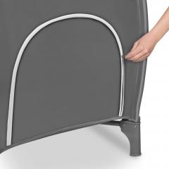 Кровать-манеж Lionelo Sven Plus (Grey Scandi) серый