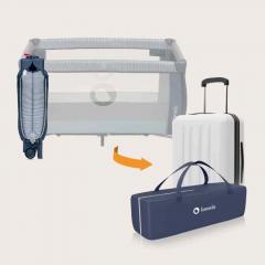 Кровать-манеж Lionelo Sven Plus (Blue Navy) синий