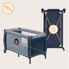 Кровать-манеж Lionelo Sven Plus (Blue Navy) синий