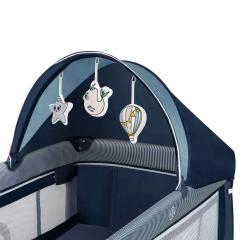 Кровать-манеж Lionelo Sven Plus (Blue Navy) синий