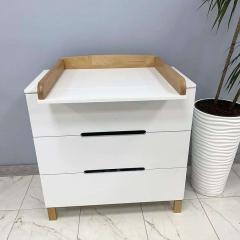 Комод пеленальный Rant Indy / 96 (Cloud White), 7674429 (80 см)