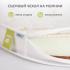 Детский матрас Plitex Aloe Vera Semi Oval 119х60х11 АВ-20/2 (с закругленными углами 120х60)
