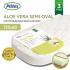Детский матрас Plitex Aloe Vera Semi-oval (Плитекс Сэми овал) 1190х600х110мм, арт.АВ-20/2 (с закругленными углами)
