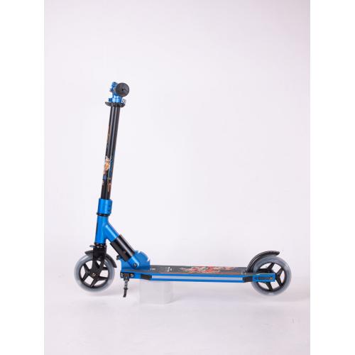 Самокат Tech Team Comfort 145 Evolution Lux синий арт. 440206 (Светится платформа)