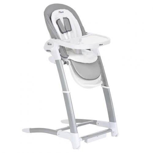 Стульчик для кормления Pituso Triola SG116-3 (темно-серый) ECO-кожа (Питусо)