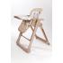 Стульчик для кормления Martin Noir LOTUS Beige Charm (бежевый) / качели + дуга (Лотос)
