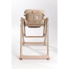 Стульчик для кормления Martin Noir LOTUS Beige Charm (бежевый) / качели + дуга (Лотос)
