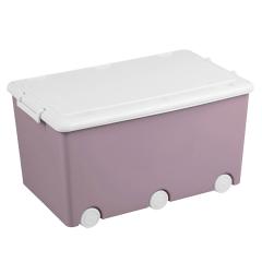 Детский ящик для игрушек TEGA BABY на колесах, 50л Heather (Сиреневый) PW-001-178