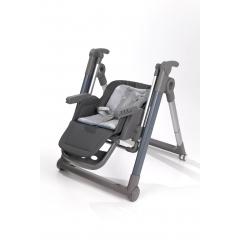 Стульчик для кормления Martin Noir LOTUS Foggy Grey (серый) / качели + дуга (Лотос)