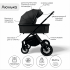 Детская коляска Bubago BLOOM 3in1 BG 152-1 Черный