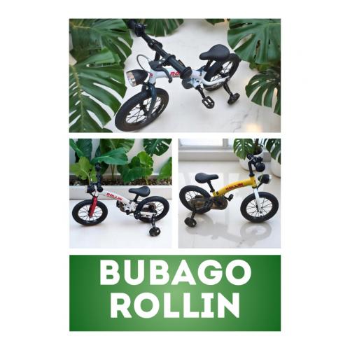 Детский беговел Bubago Rollin 166-1 Желтый (14")