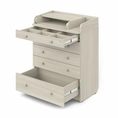 Комод пеленальный Атон Leo 805 с органайзером шимо светлый 9108825