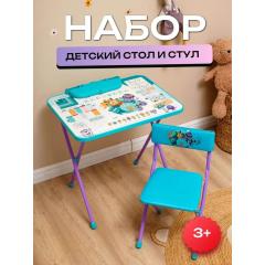 Набор детской мебели Nika / Ника Математика с монстриками КП2/ММ 9545695