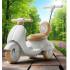 Детский электроскутер Bubago Bicly BG 165-3 Серый