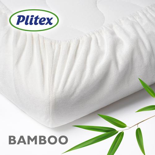 Наматрасник детский Plitex Bamboo Waterproof Lux 120х60 арт. НН-01.1 (резинка по периметру)