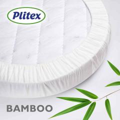 Наматрасник детский овальны Plitex Bamboo Waterproof Lux Oval 125х75 (резинка по периметру)