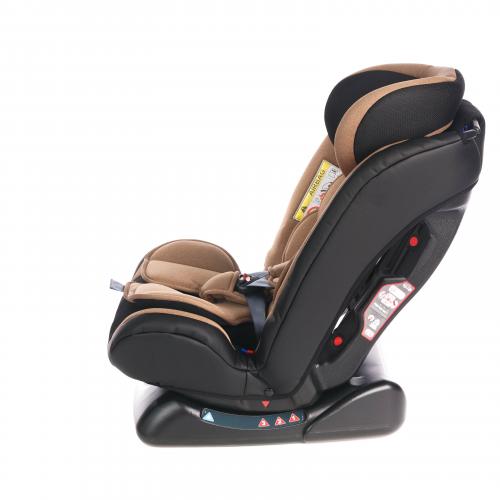 Автокресло Martin noir DISCOVERY Milk Chocolate 0-36 кг (без Isofix) бежевый/коричневый