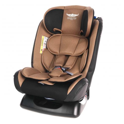 Автокресло Martin noir DISCOVERY Milk Chocolate 0-36 кг (без Isofix) бежевый/коричневый