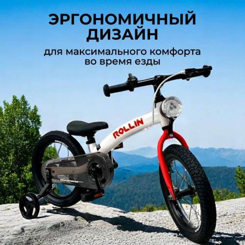 Детский беговел Bubago Rollin 166-3 Красный (14")