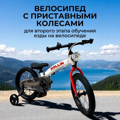 Детский беговел Bubago Rollin 166-3 Красный (14")
