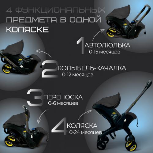 Коляска детская BubaGo Mirco BG 153-1 Черный