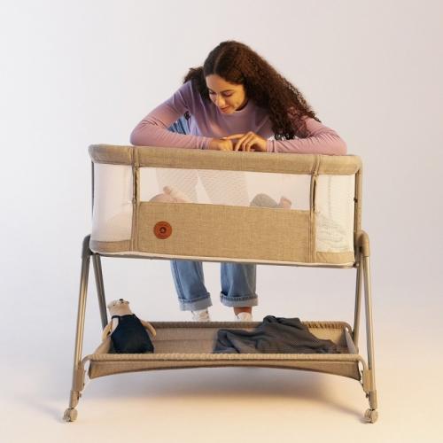 Колыбель кроватка Lionelo Luna (Beige Sand) Бежевый